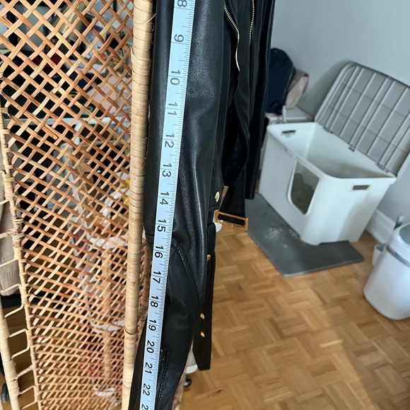 Daniel Leather Jacket with Gold Hardware! - Picture 13 of 13